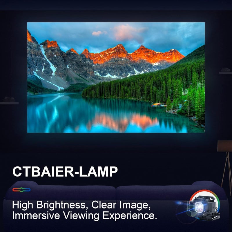 CTBAIER NP15LP Replacement Projector Lamp Bulb for NEC M260X M260W M300X M300XG M260XS M230X M271W M271X M311X with Housing - Image 4